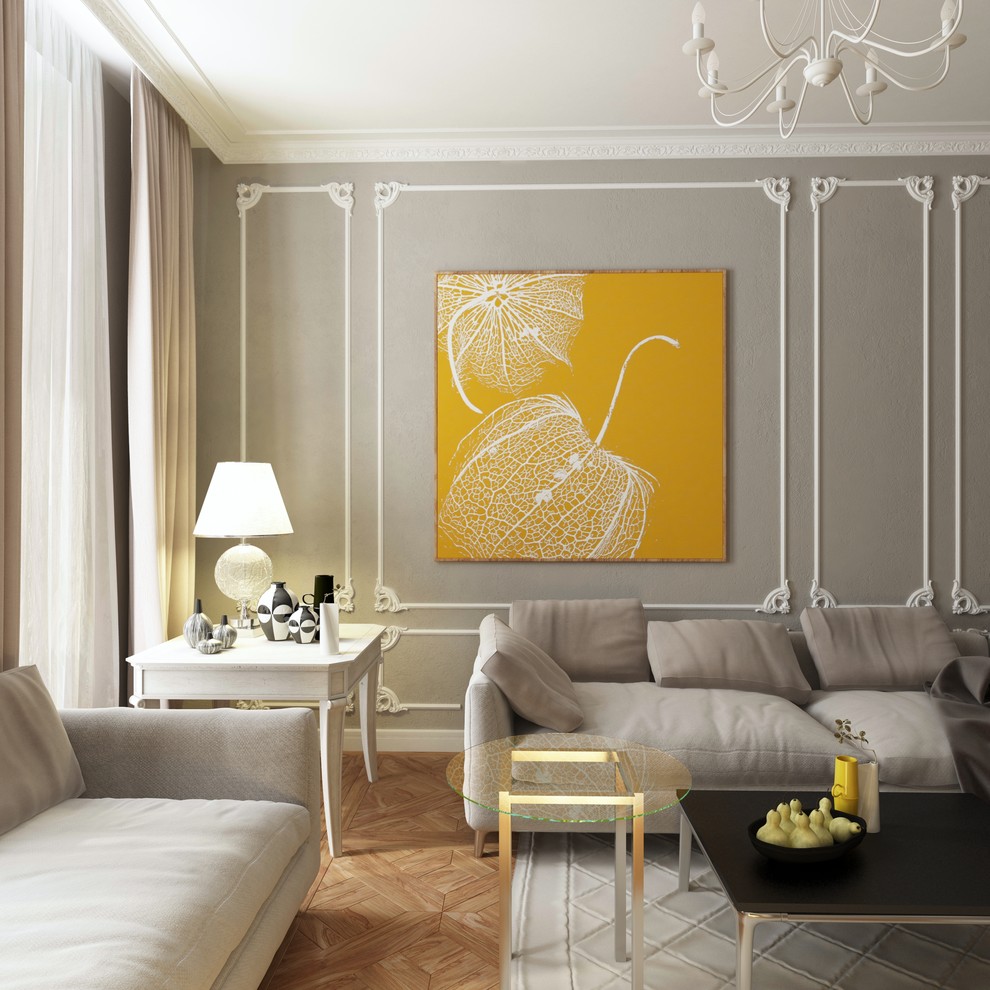 Обложка проекта: Визуализация лепнины в интерьере