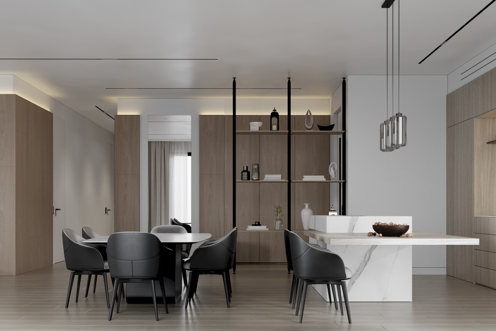 spacious modern apartment