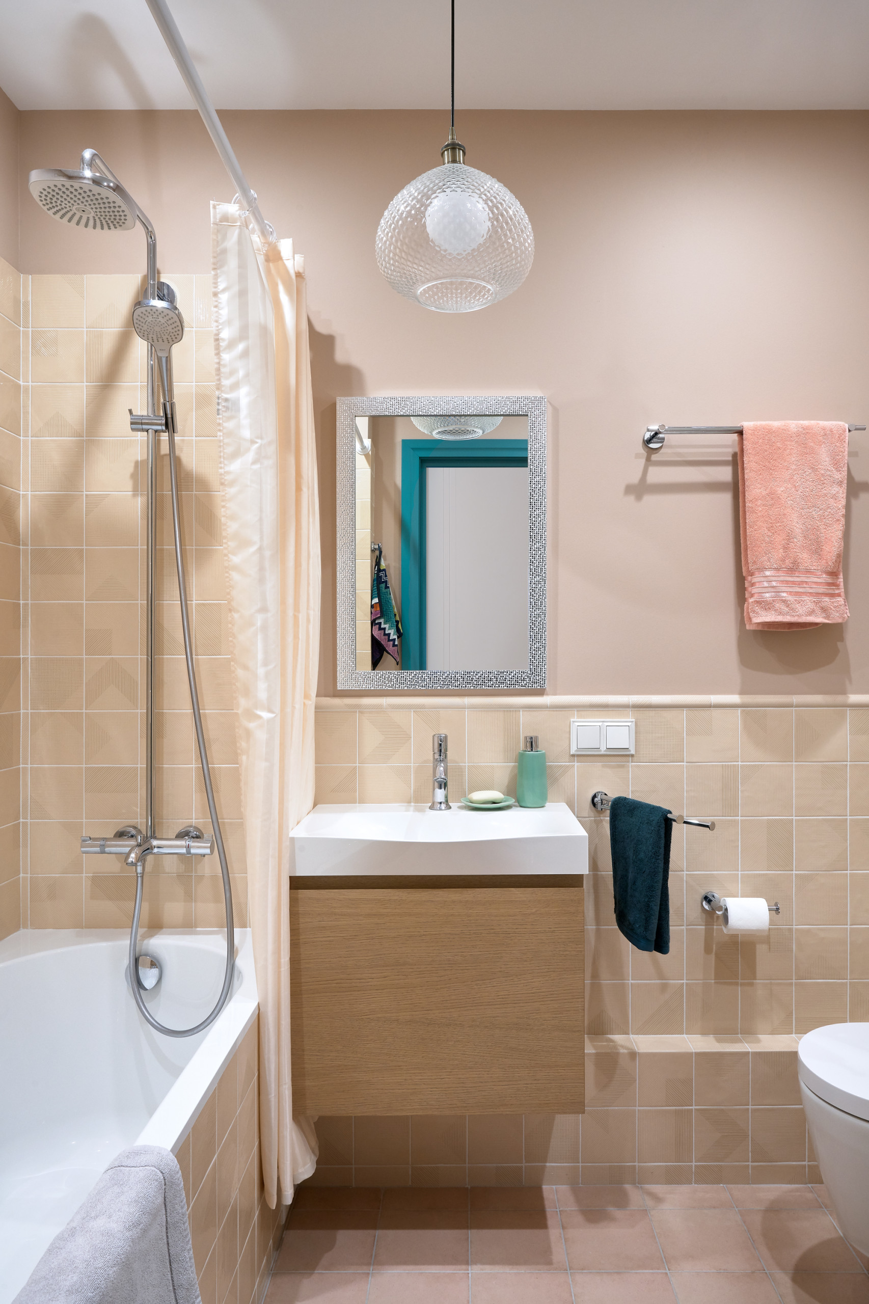 В гостях: Интерьер в оттенках картины из Доминиканы