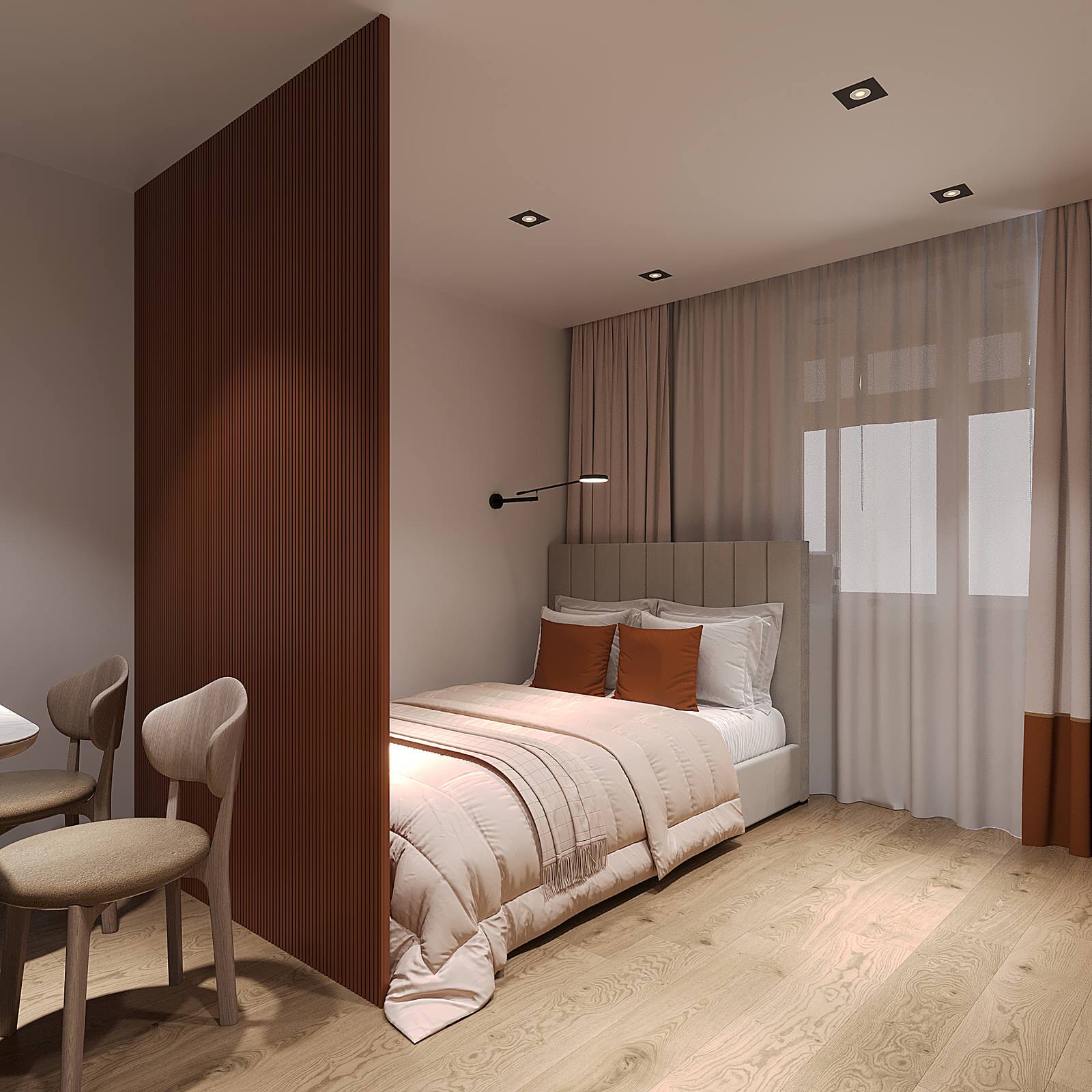 ЖК на Блюхера, 56м2