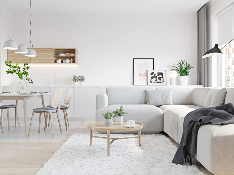 Гостиная-кухня