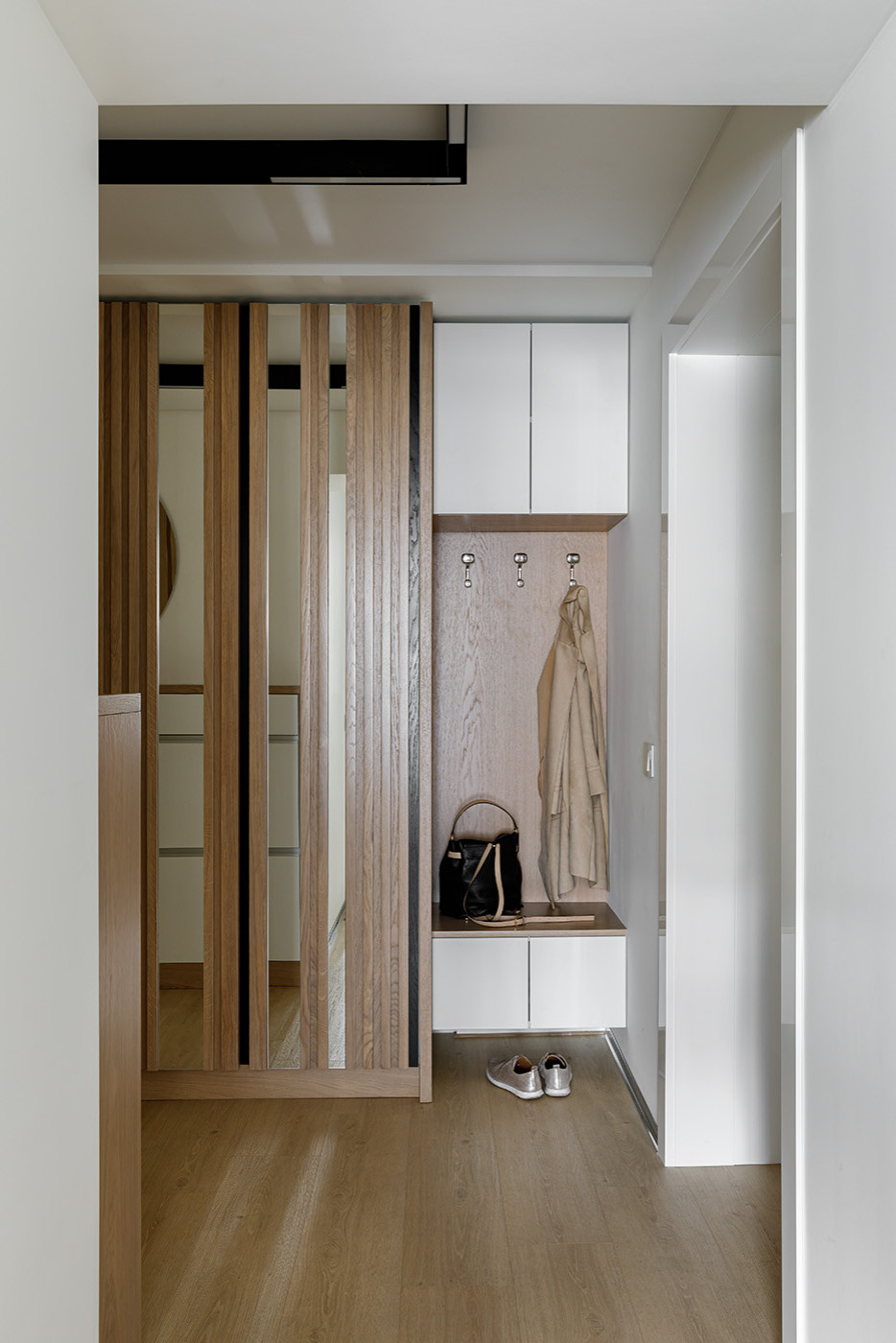 Интерьер трёхкомнатной квартиры в стиле минимализм, г. Калининград