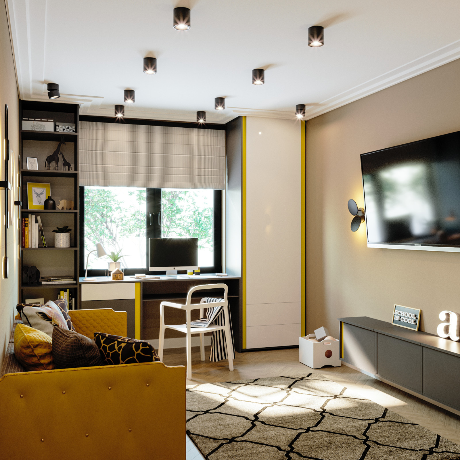 Трехкомнатная квартира Солнечный остров