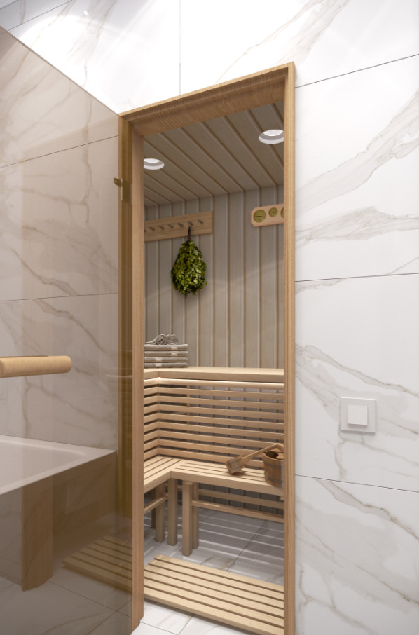 Спальня в проекте "Бизе"