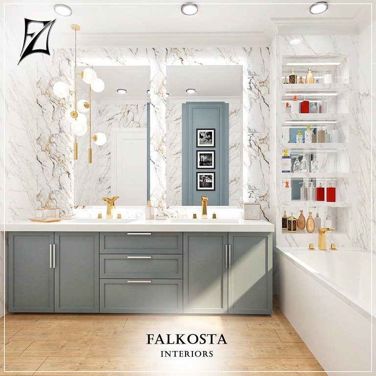 Дизайн интерьера коттеджа в неоклассике