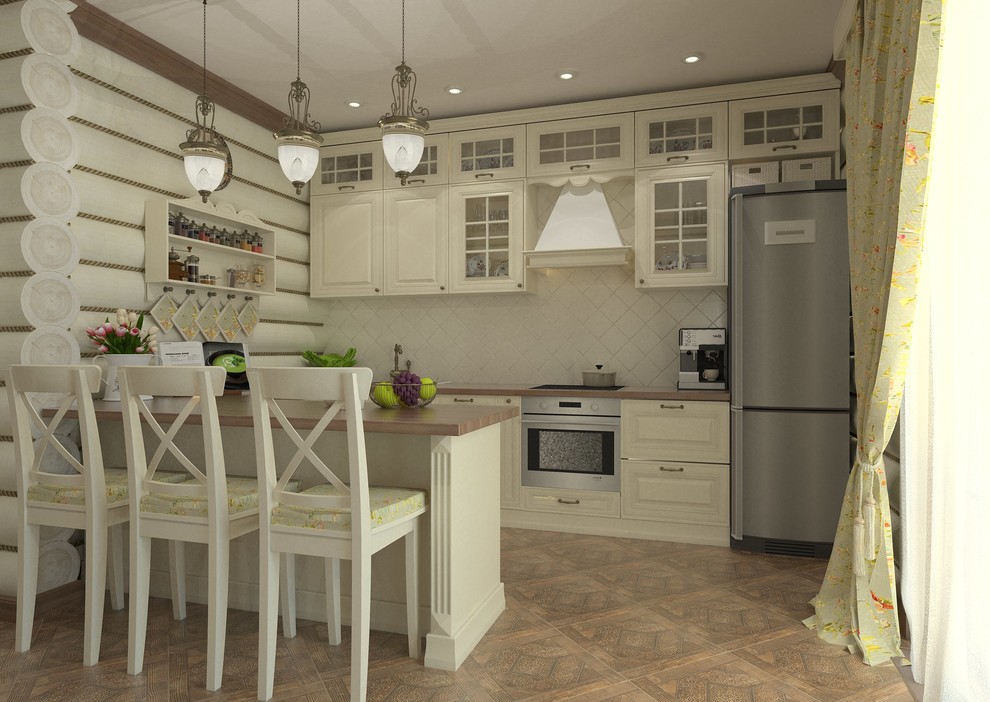 Интерьер бревенчатого дома в г. Кодинск