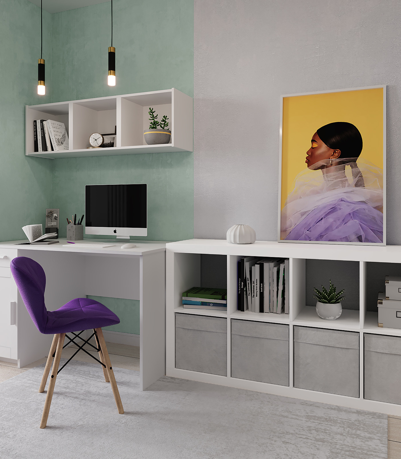 Квартира с весенним настроением