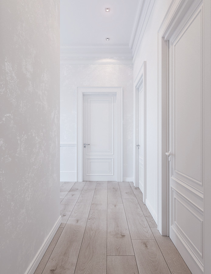 Дизайн дома площадью 136 кв.м в классическом стиле