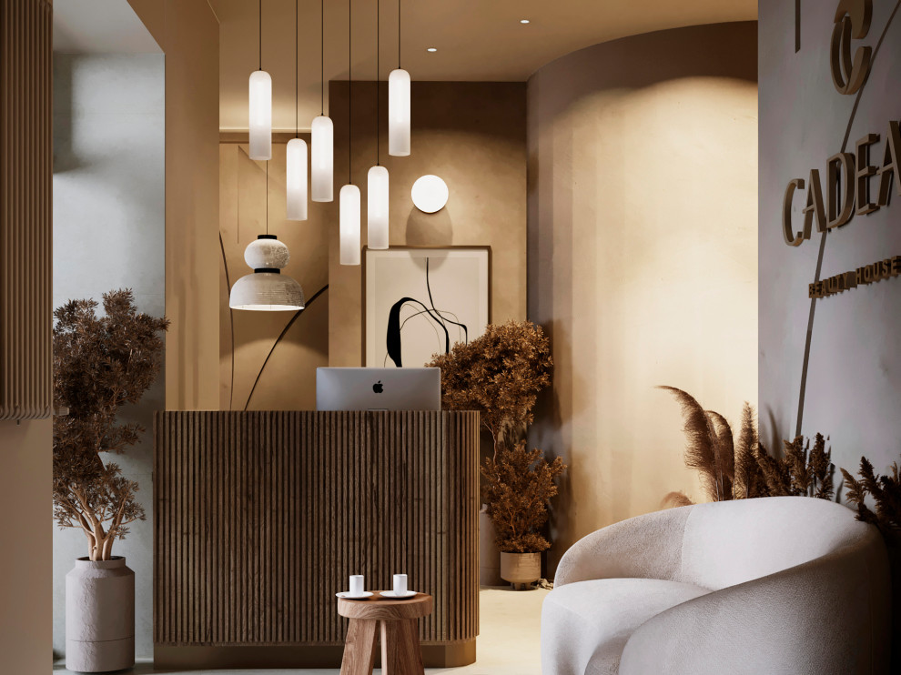 Визуализация салона красоты.