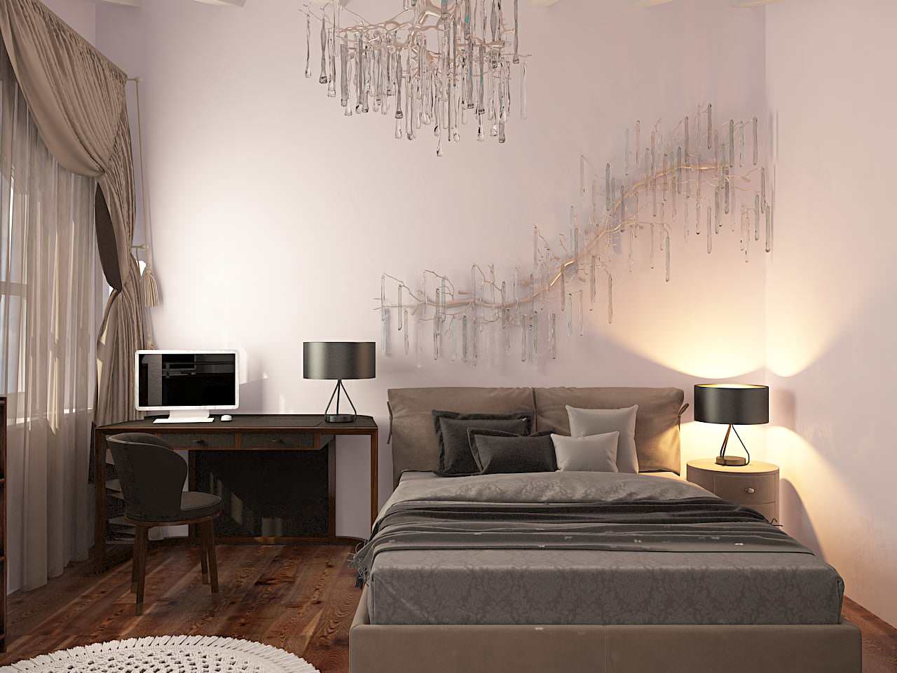 Двухэтажная квартира. Милан, Италия