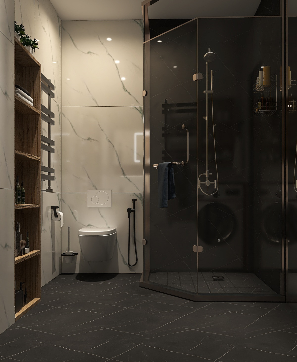 Трехкомнатная квартира в современном стиле