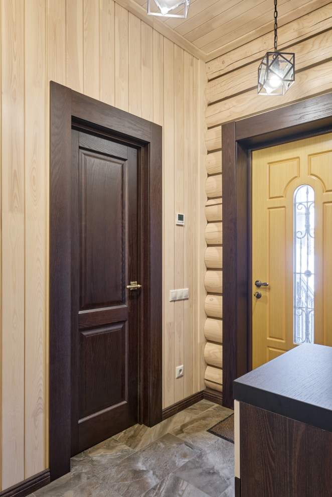 Модель Кантри в бревенчатом доме