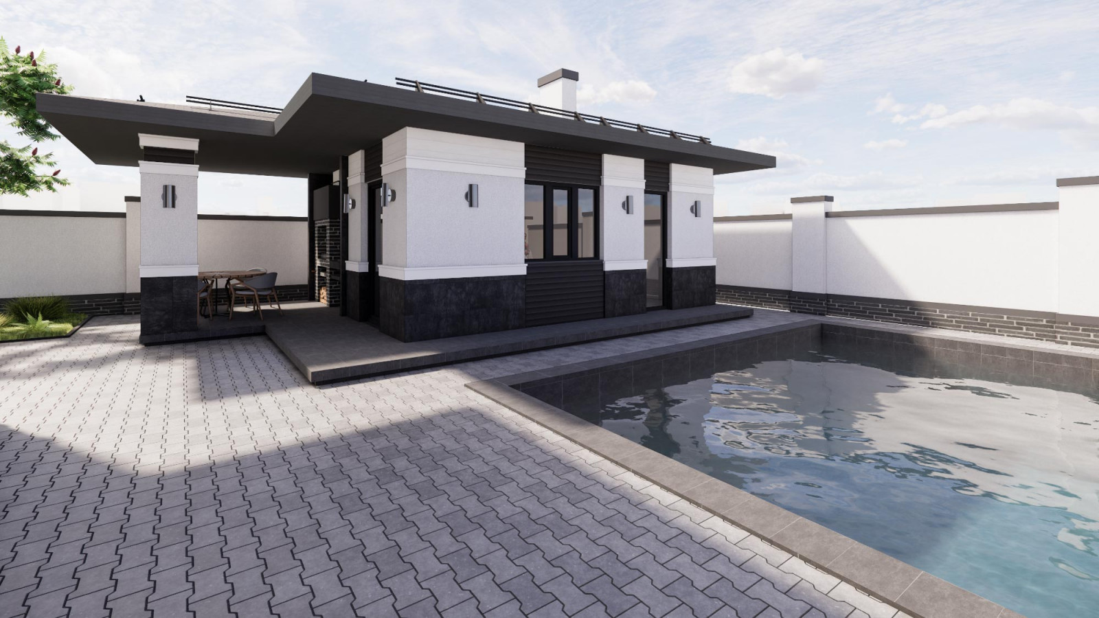 Фасад и Ландшафт