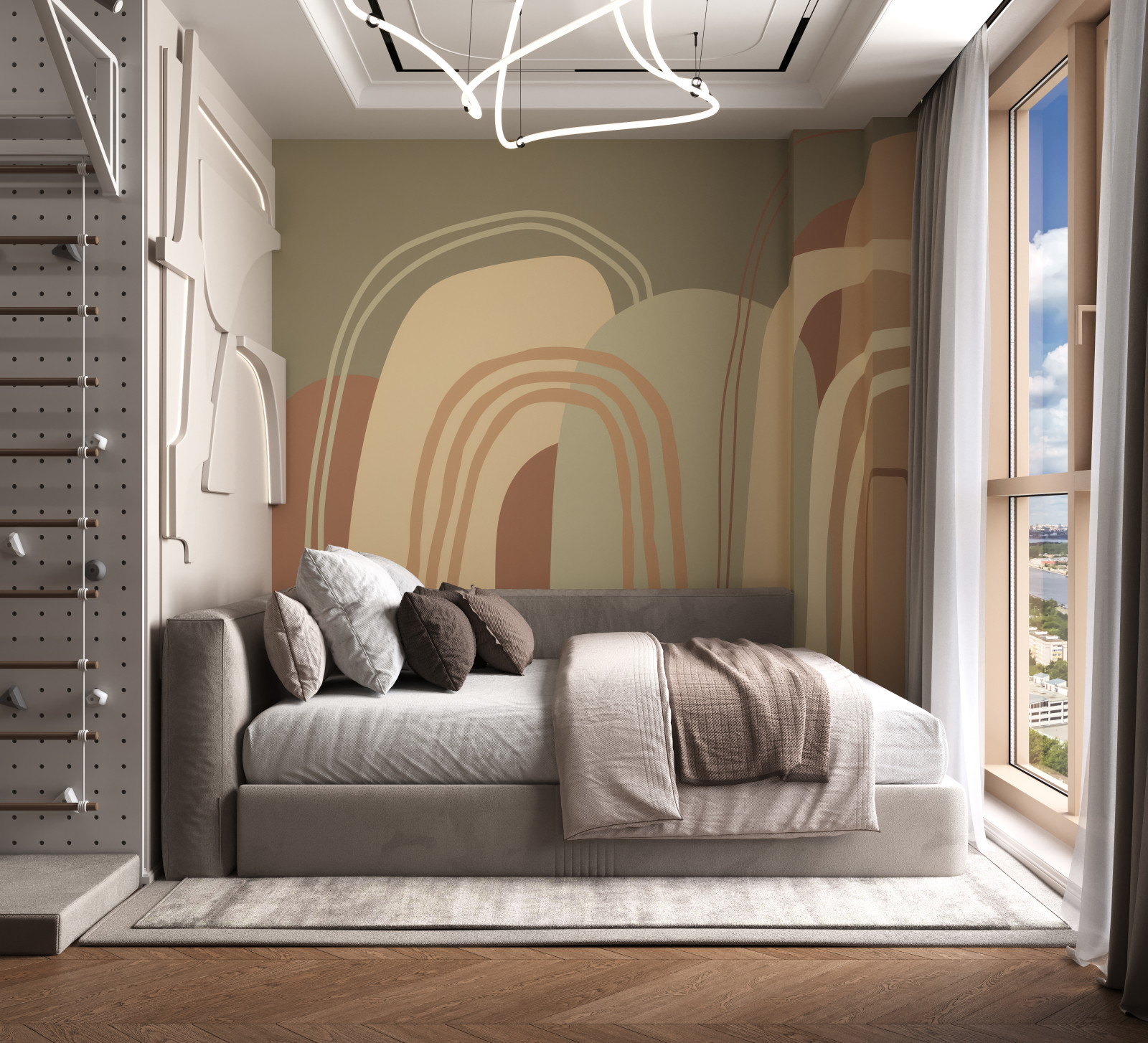 Проект двухэтажной квартиры