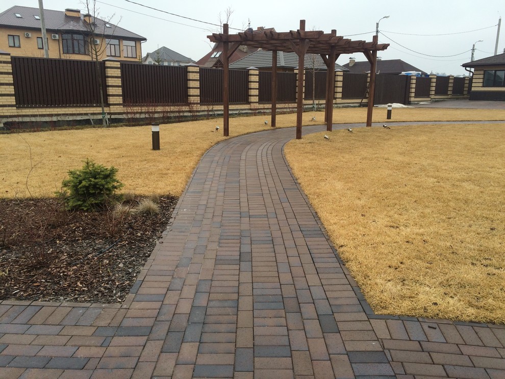 Мощение клинкерным кирпичом