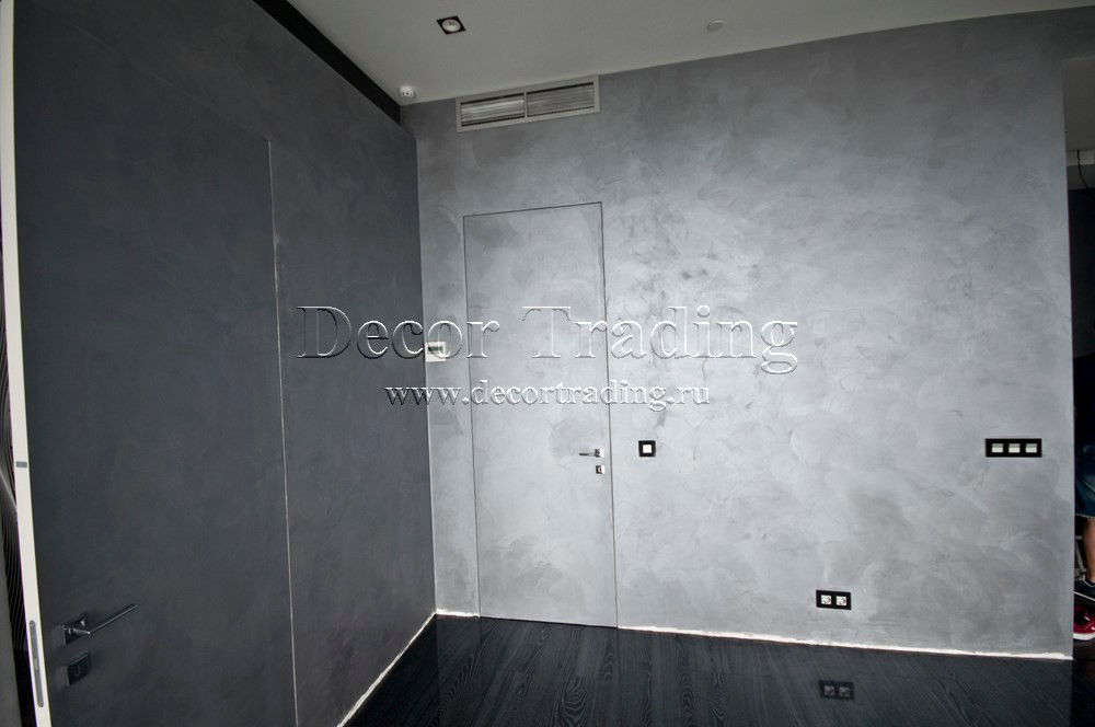 Отделка "Итальянская декоративная краска с эффектом мокрого шелка