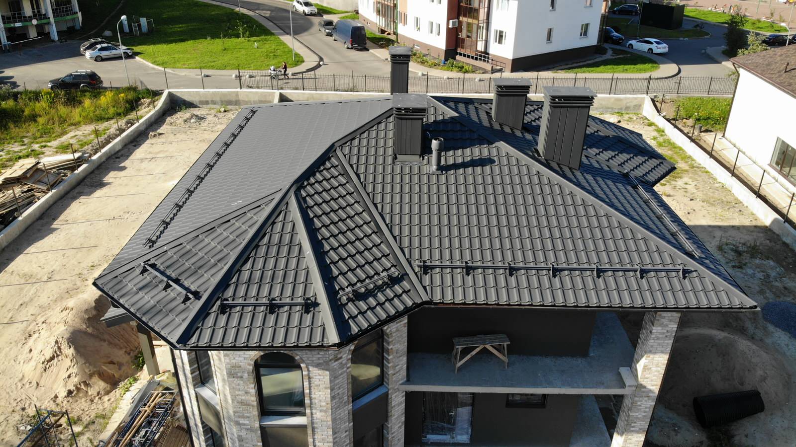 Металлочерепица Квинта плюс от Гранд Лайн