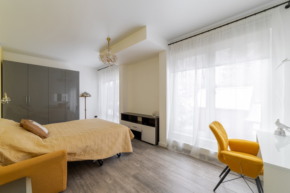 Дом в Назарьево 175 кв. м. Проектные решения 1-го этажа.