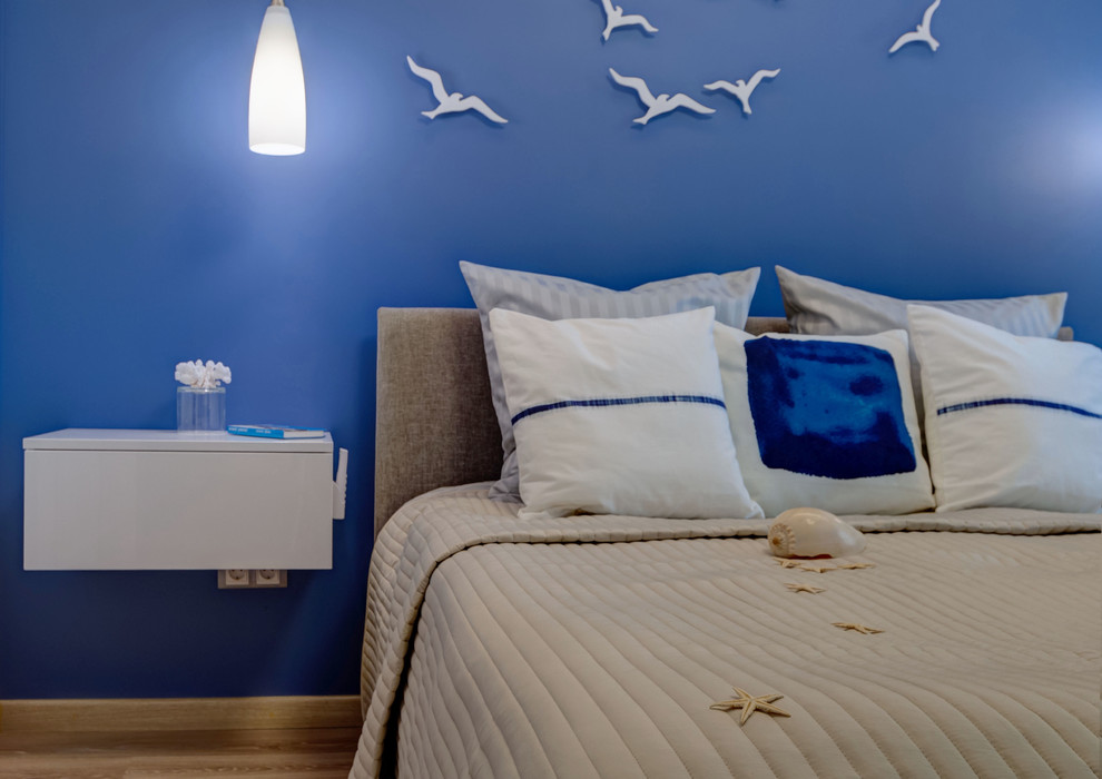 "Акварельная драма" - квартира с яркой индивидуальностью