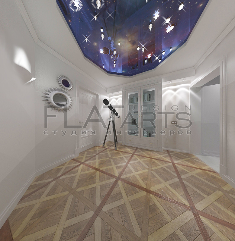 Дизайн 3-ной квартиры в стиле арт деко