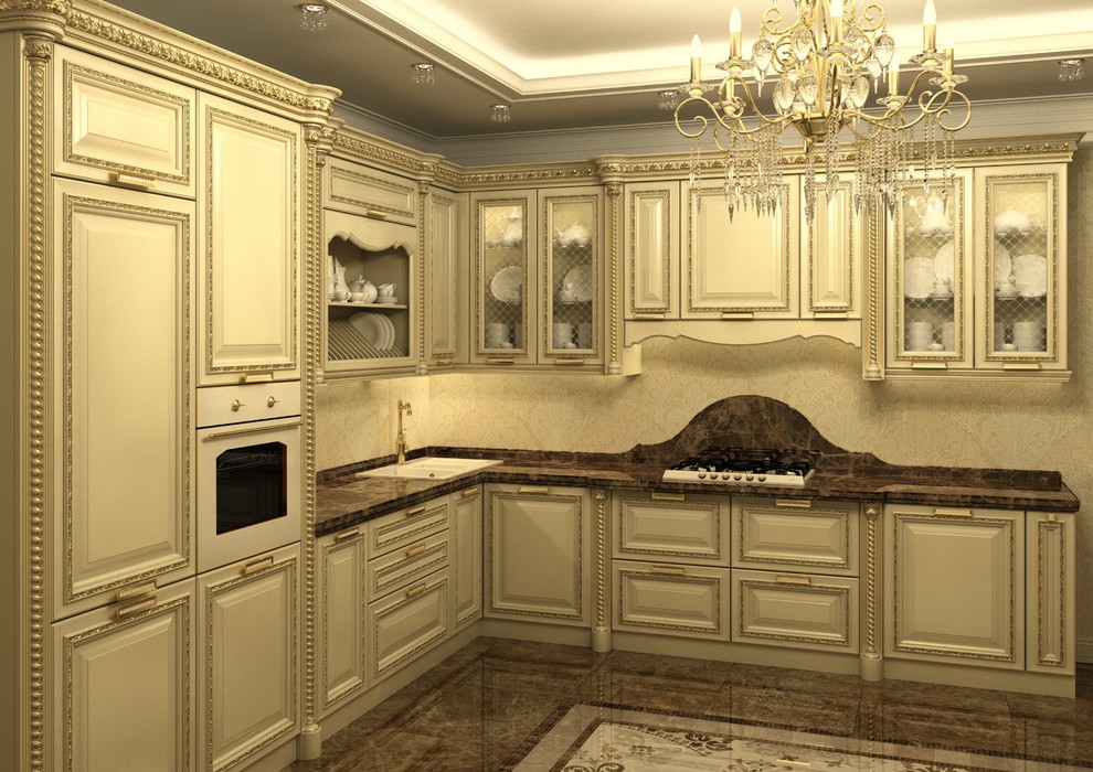 Обложка проекта: Классическая кухня Афина