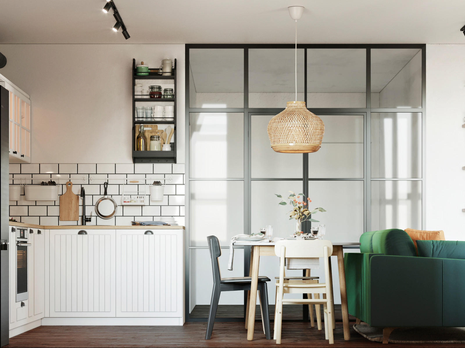 60,4 кв.м. Двухкомнатная квартира в стиле экосканди,ЖК Русский авангард ,Воронеж