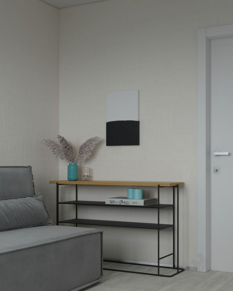 Дизайн-проект двухкомнатной квартиры 52 кв.м на Куусинена