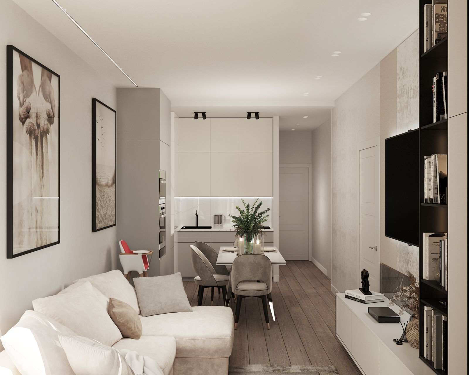 Квартира 174 м² ЖК «Серебряный парк»
