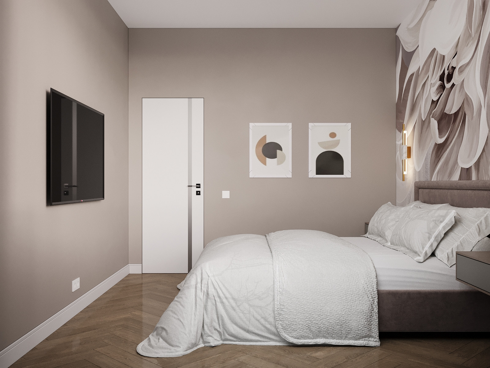 Обложка проекта: Квартира в стиле  "Фьюжн"  2024 г.