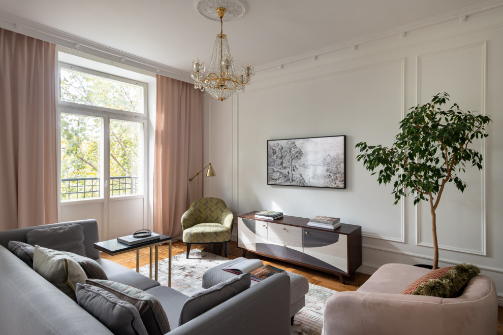 Квартира в сталинке в парижском стиле