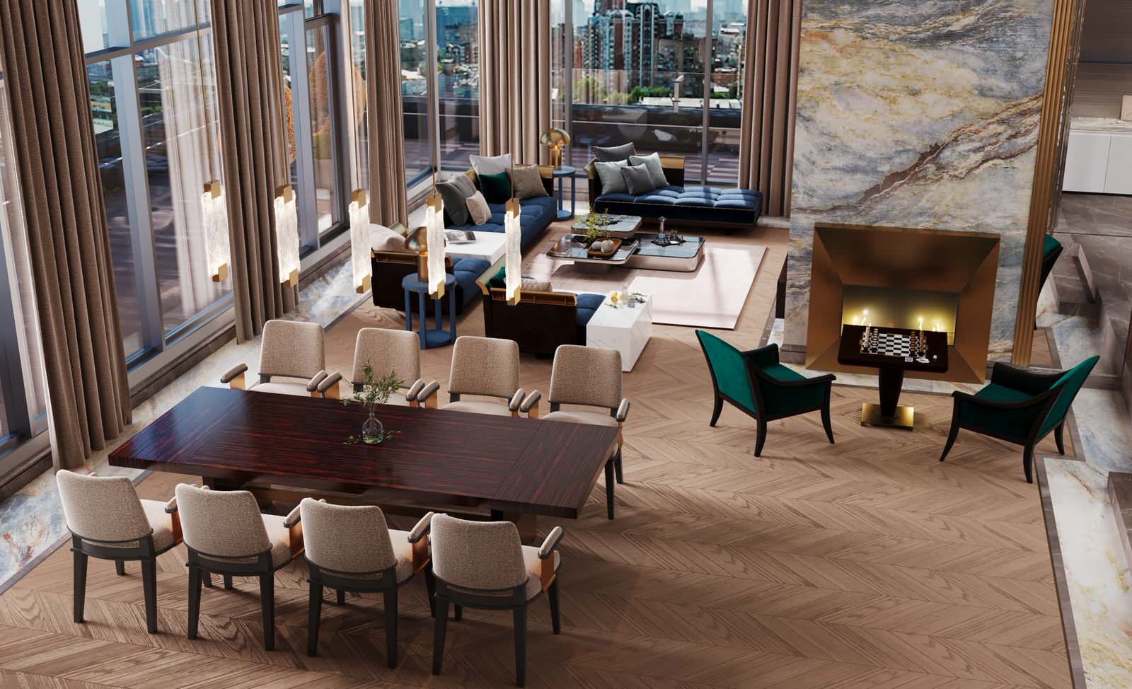 Пентхаус в ЖК на Брестской