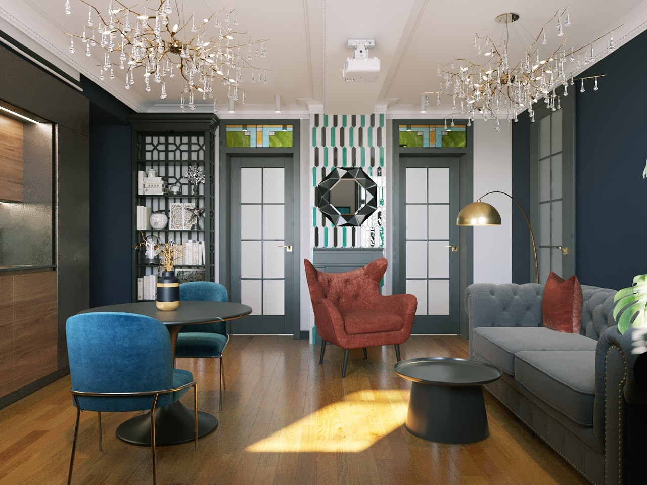 Авангардизм в стенах Московского дома постройки 1885г