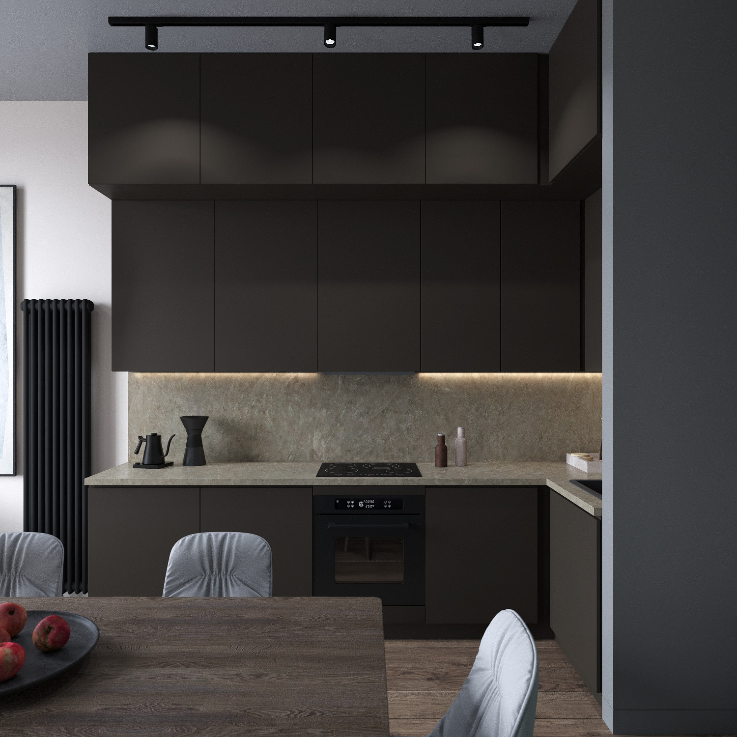 Квартира 120м2, в ЖК Фонвизинский