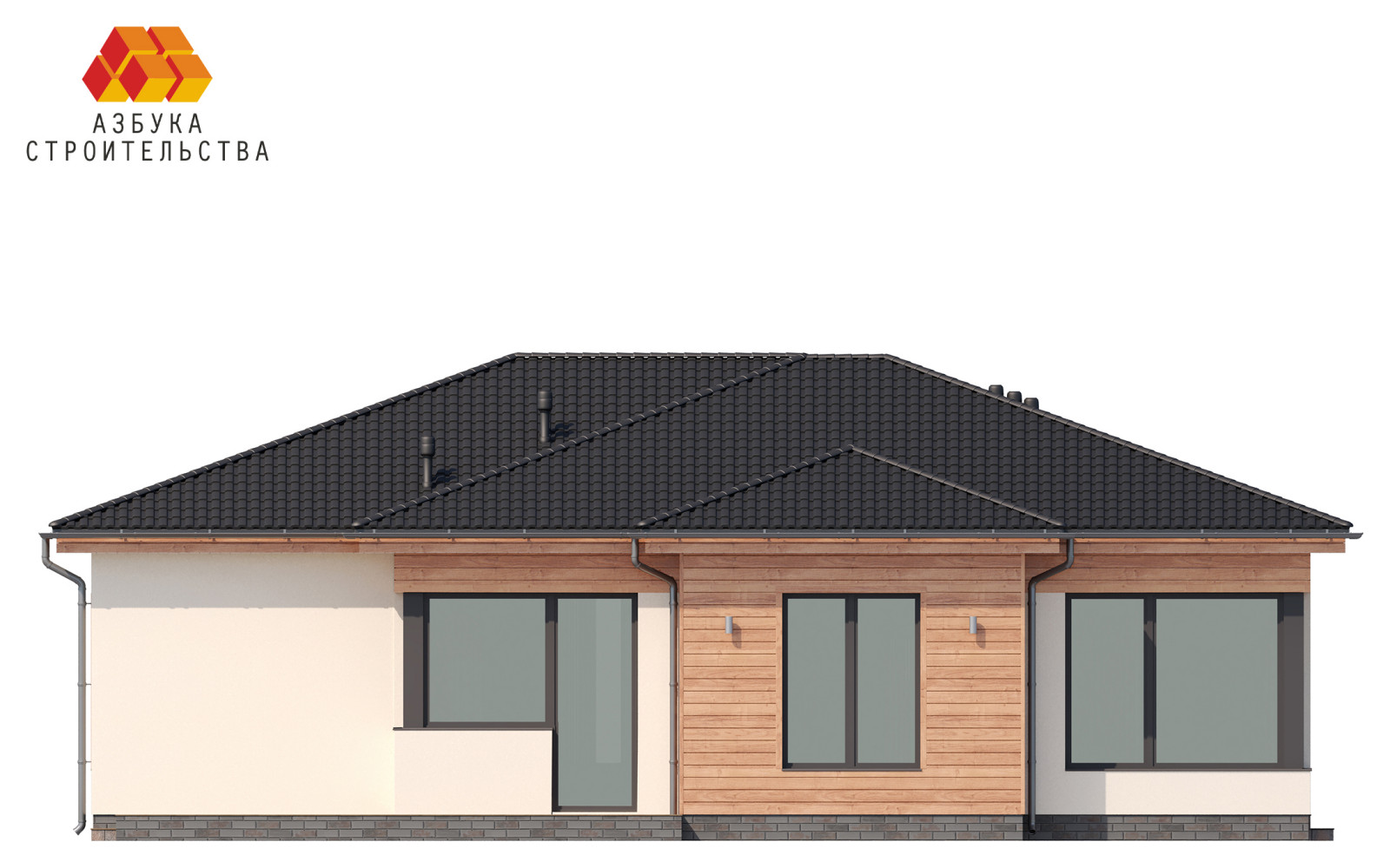 Одноэтажный проект дома АС-146