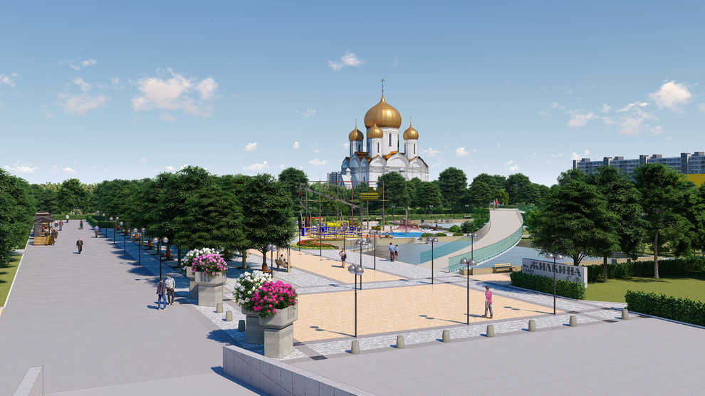 Форэскиз сквера им. С.Ф.Жилкина