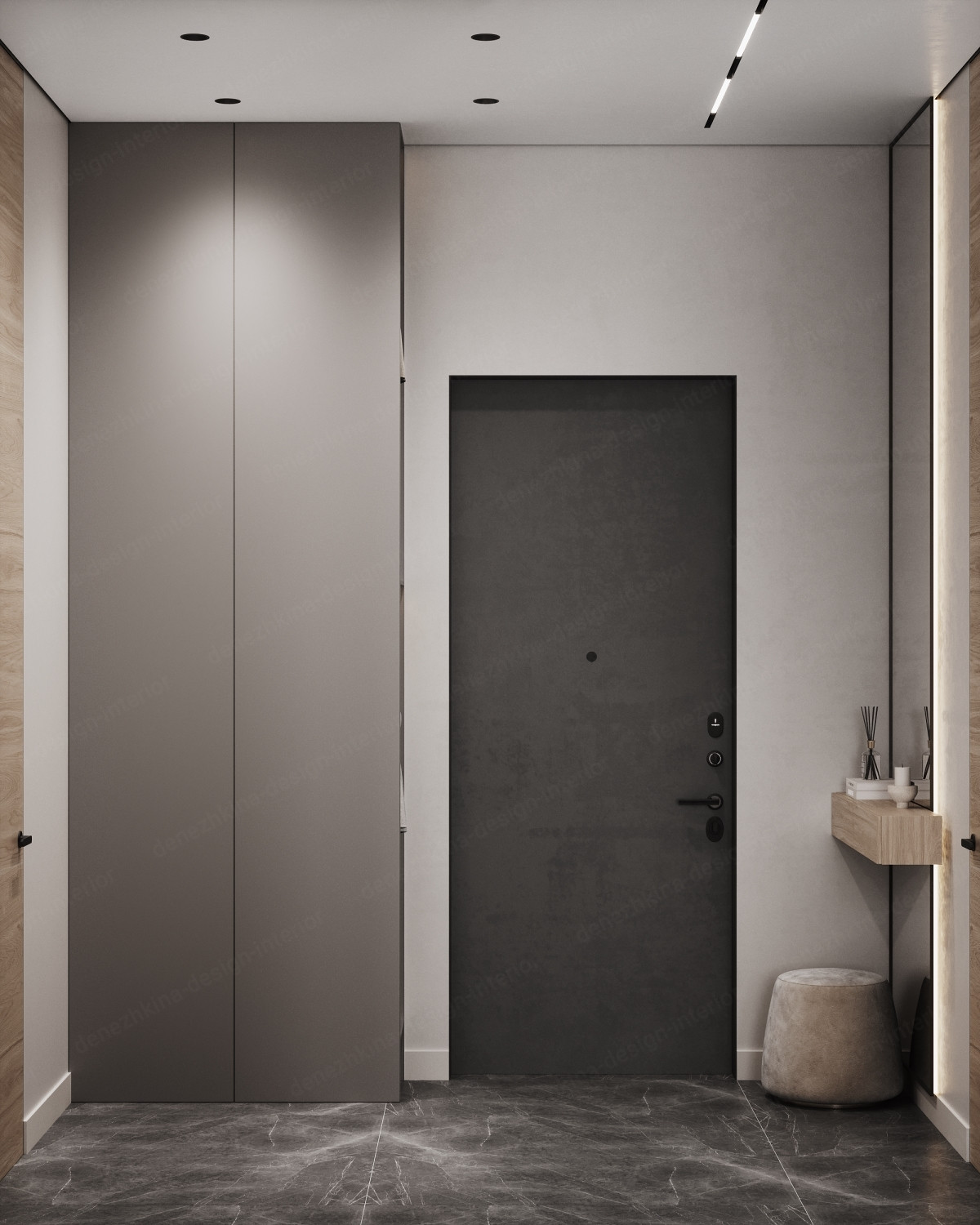 Дизайн проект 3 комнатной квартиры - ЖК Резиденция Архитекторов