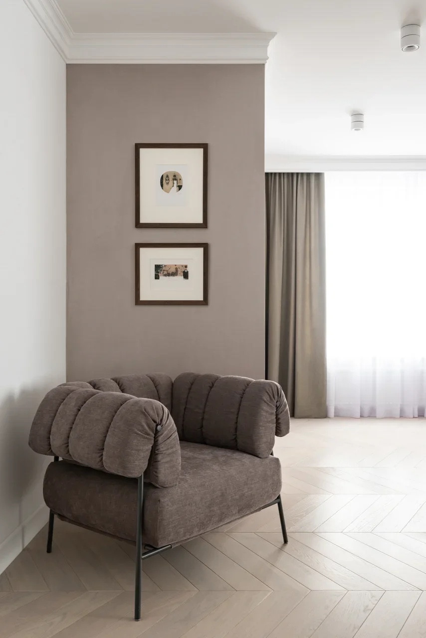 Квартира в скандинавском стиле с видом на набережную