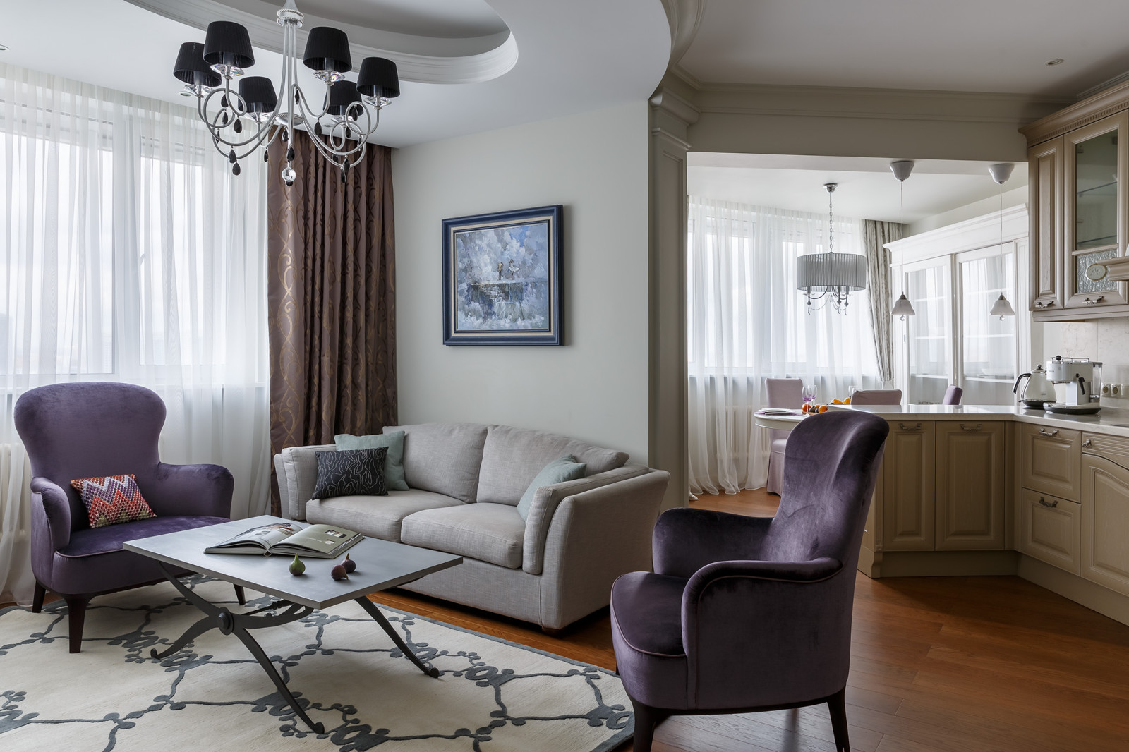 Фотосъемка интерьера квартиры в ЖК Гранд Парк