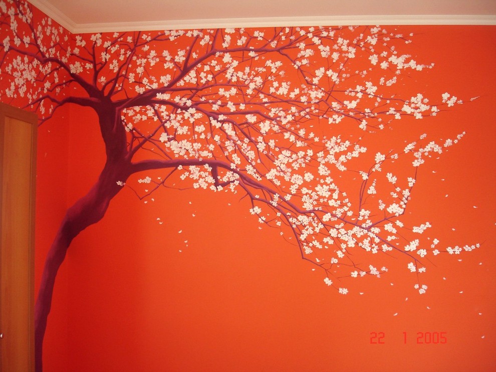 Роспись "Сакура"