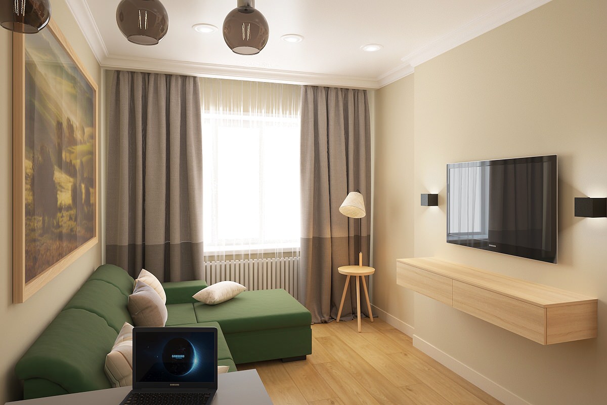 Однокомнатная квартира для пары "37 счастливых метров"