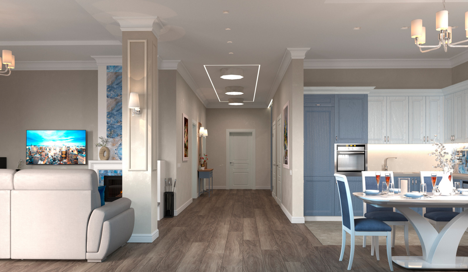 Частный дом.