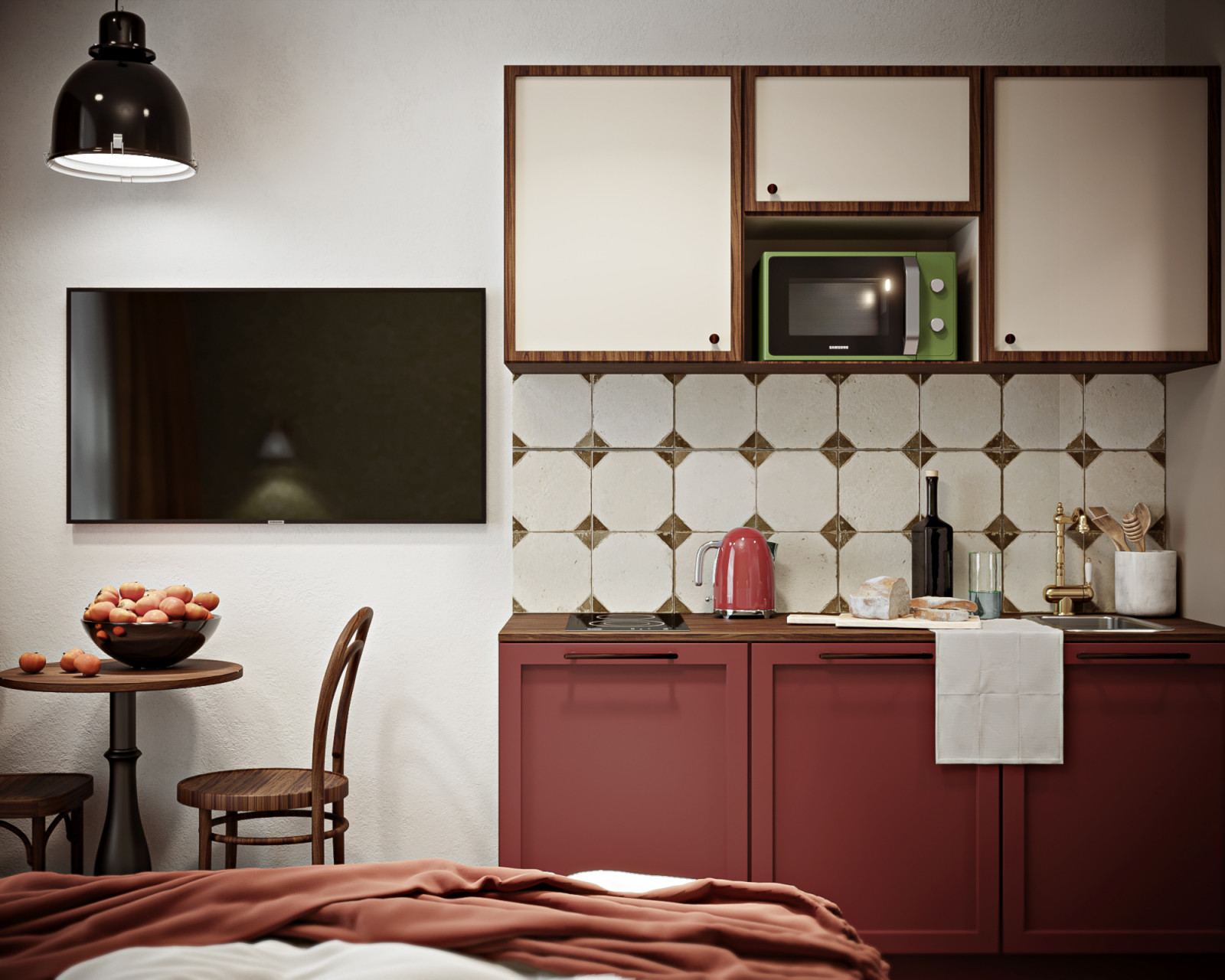 Дизайн апартов в Малой Посадской