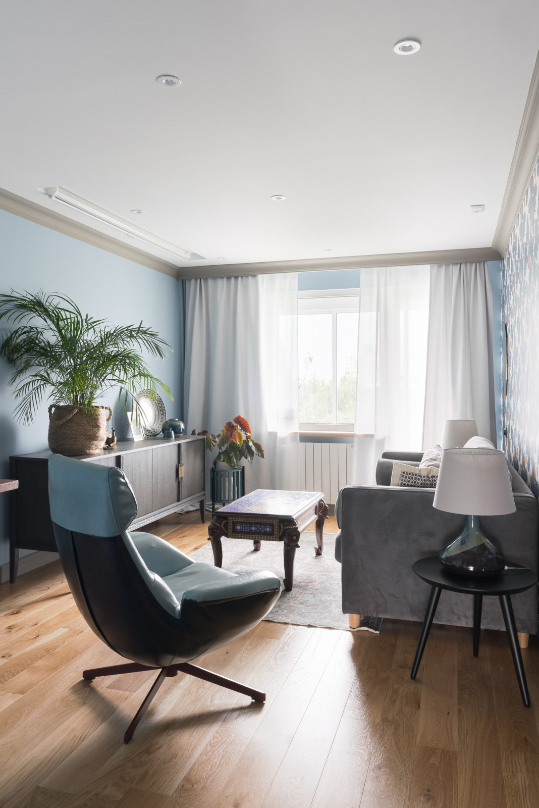 Обложка проекта: Квартира 92,4 м² на Гражданском для пары