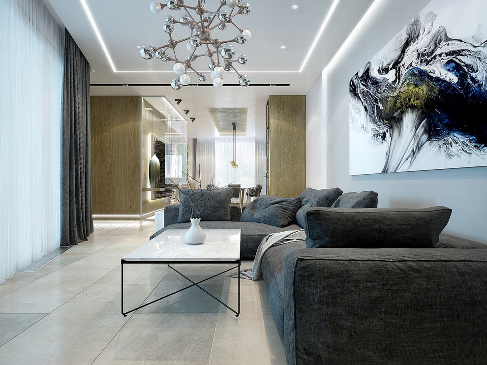 Стильный интерьер дома