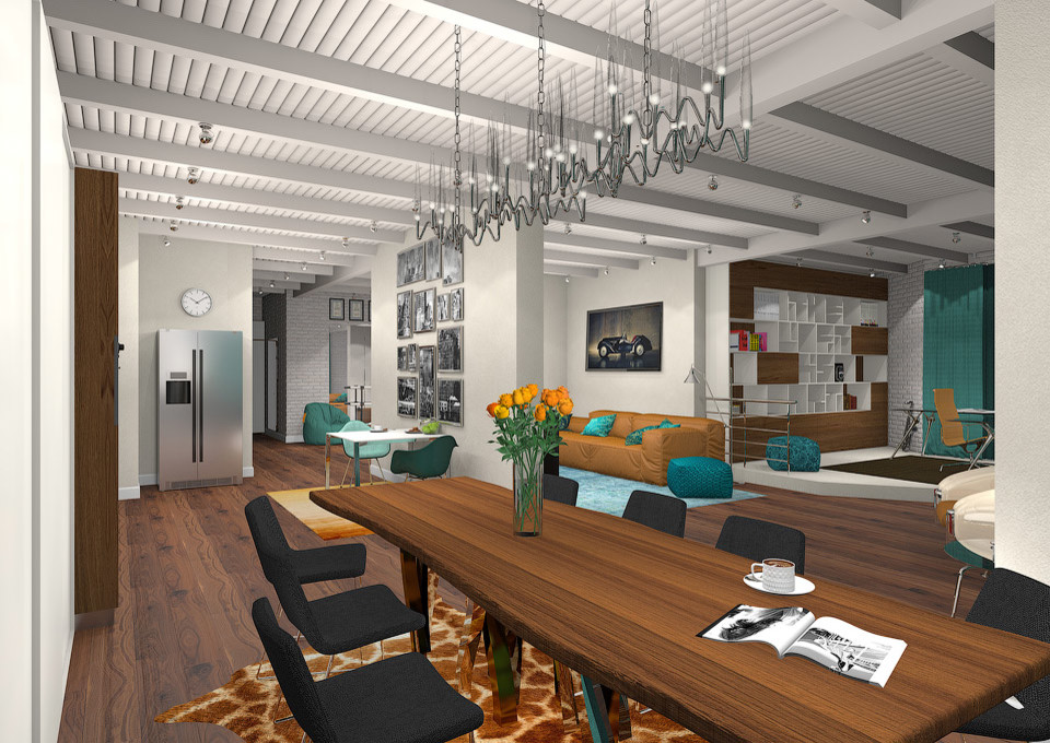 Дмитрий Гераскин. Дипломный проект "The loft is art"