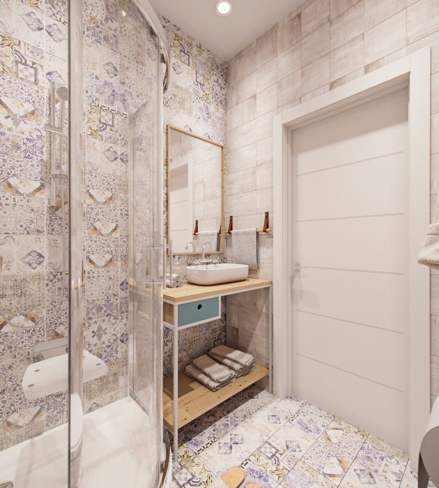 Квартира с элементами скандинавского стиля.