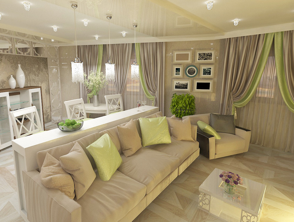 Обложка проекта: гостиная