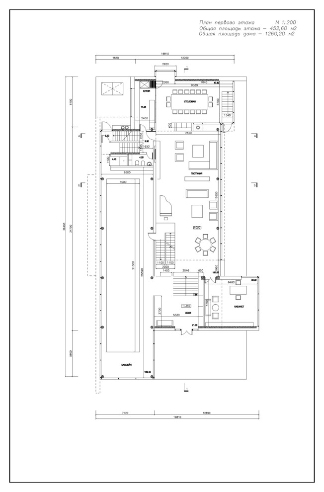 Проект виллы на Николиной горе в Подмосковье