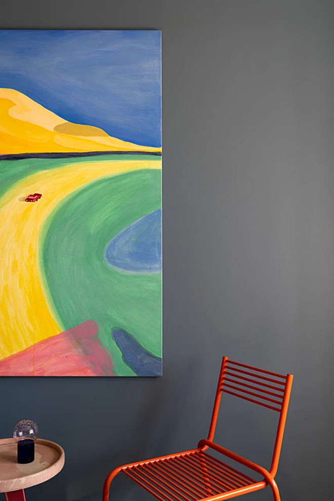 Обложка проекта: Яркий интерьер меломана