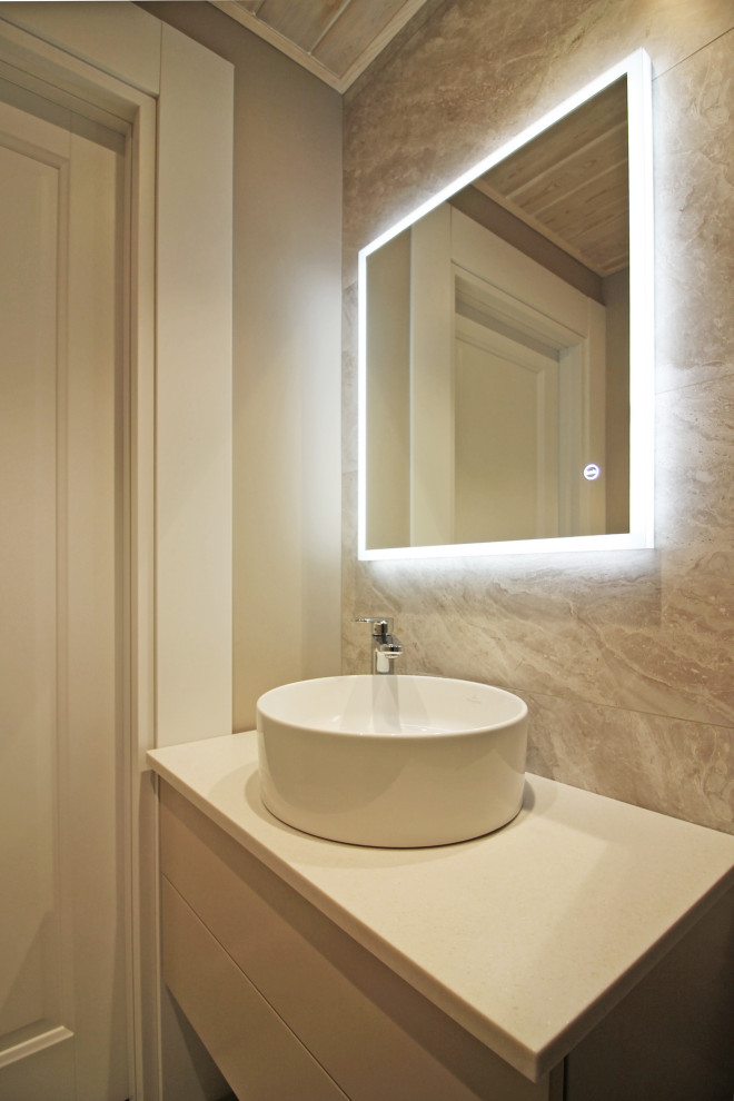 Срубовой коттедж в Рощино